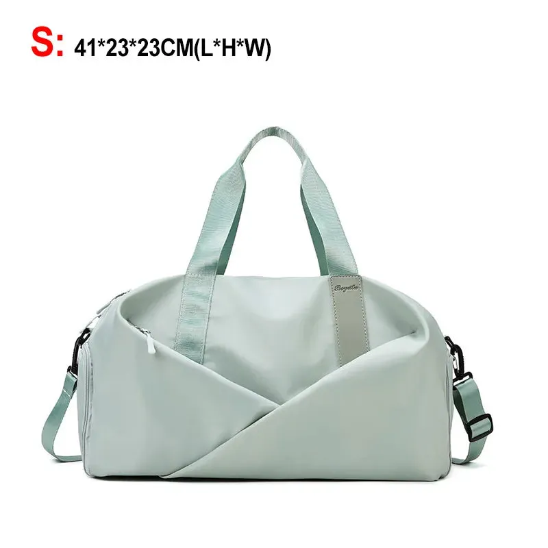 Women's Sports Gym Bag Travel Dry Wet Bag Handbag Multifunction Sports Fitness Training Bag