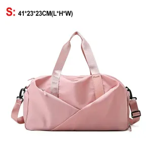 Women's Sports Gym Bag Travel Dry Wet Bag Handbag Multifunction Sports Fitness Training Bag
