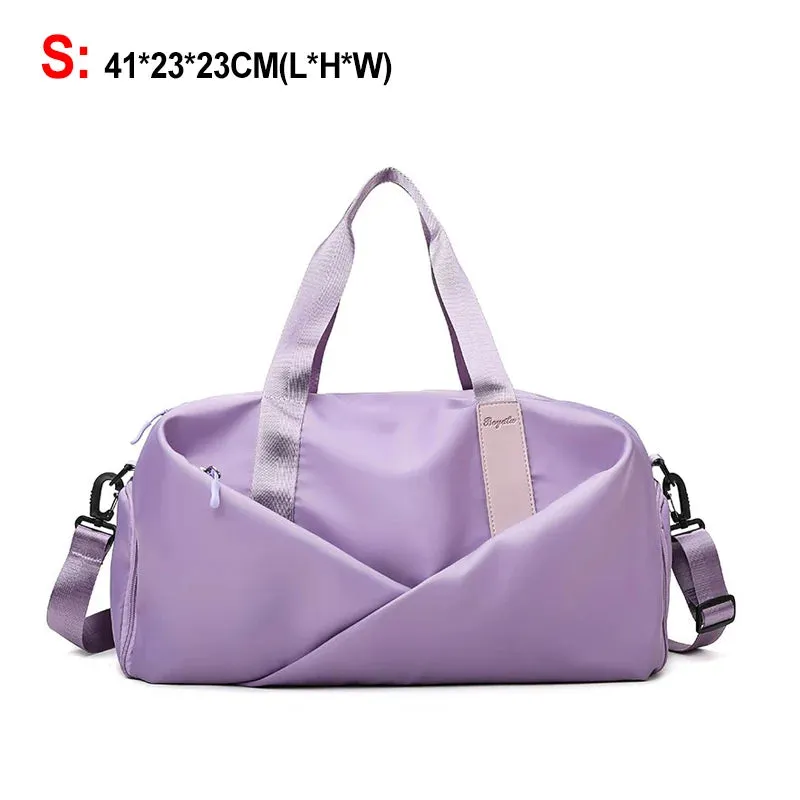 Women's Sports Gym Bag Travel Dry Wet Bag Handbag Multifunction Sports Fitness Training Bag
