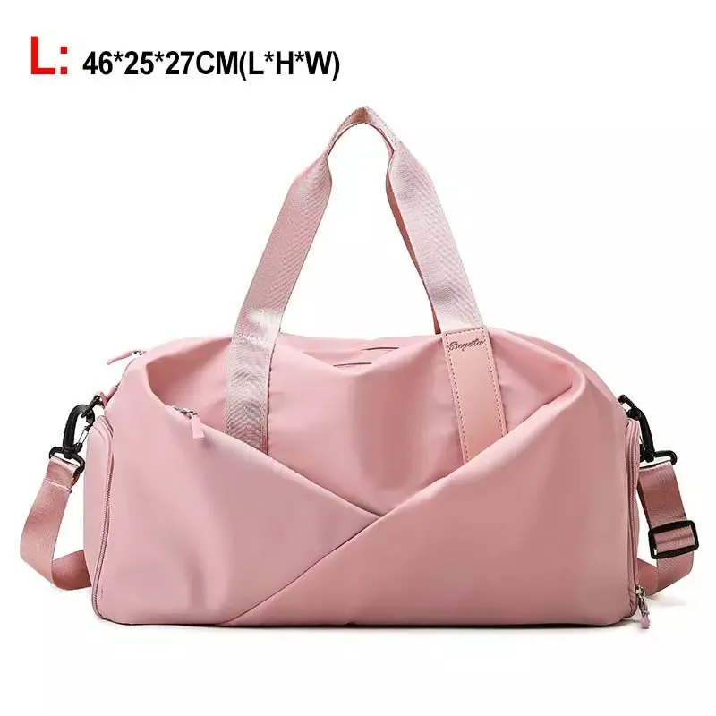 Women's Sports Gym Bag Travel Dry Wet Bag Handbag Multifunction Sports Fitness Training Bag