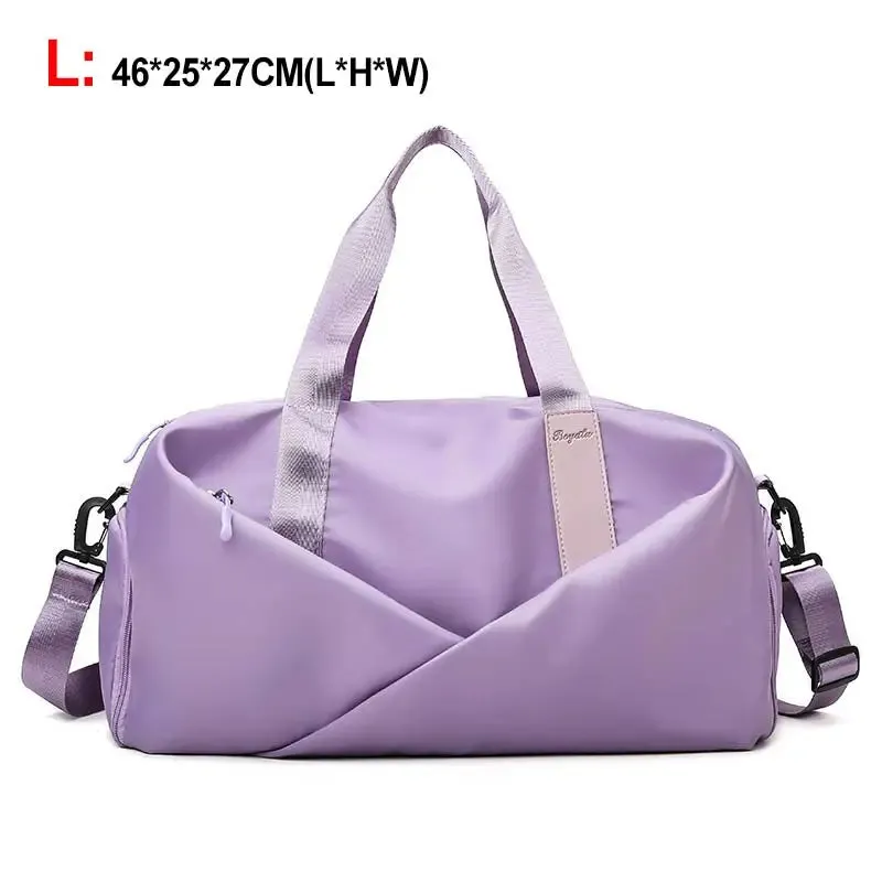 Women's Sports Gym Bag Travel Dry Wet Bag Handbag Multifunction Sports Fitness Training Bag