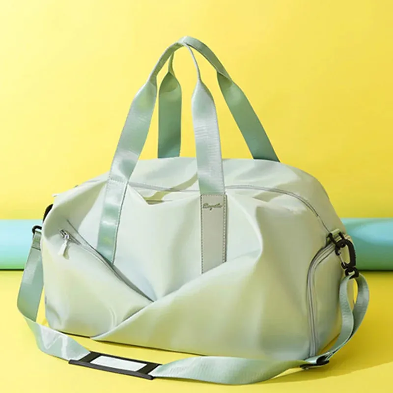Women's Sports Gym Bag Travel Dry Wet Bag Handbag Multifunction Sports Fitness Training Bag