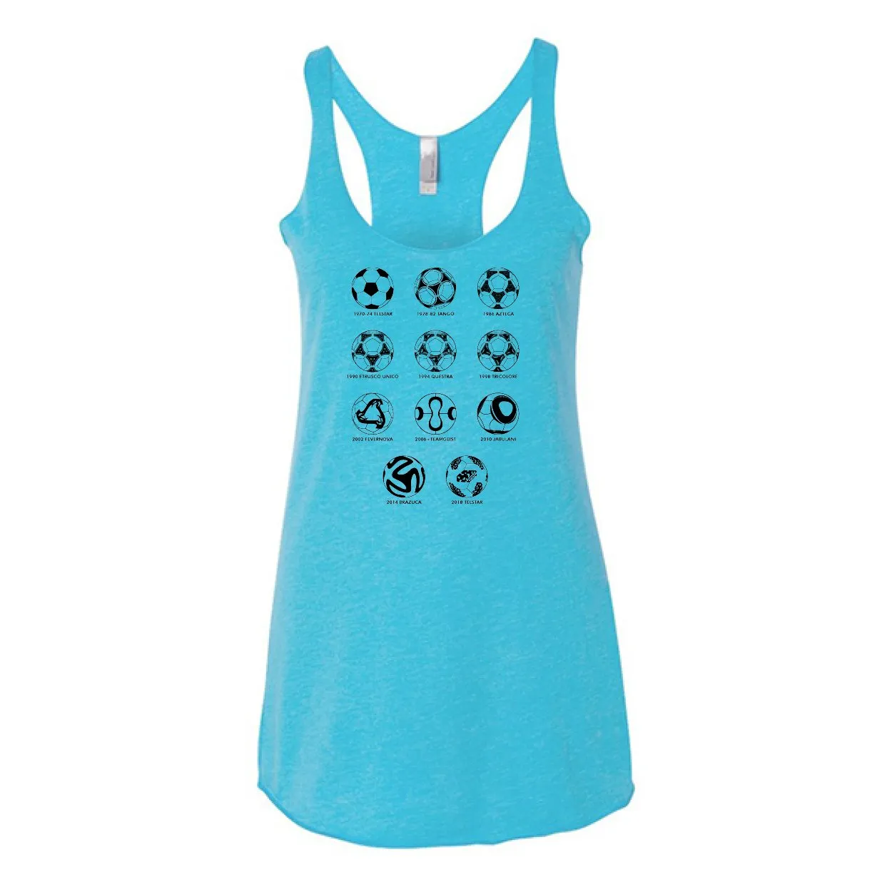 Women's Tank Tops World Cup Soccer Balls