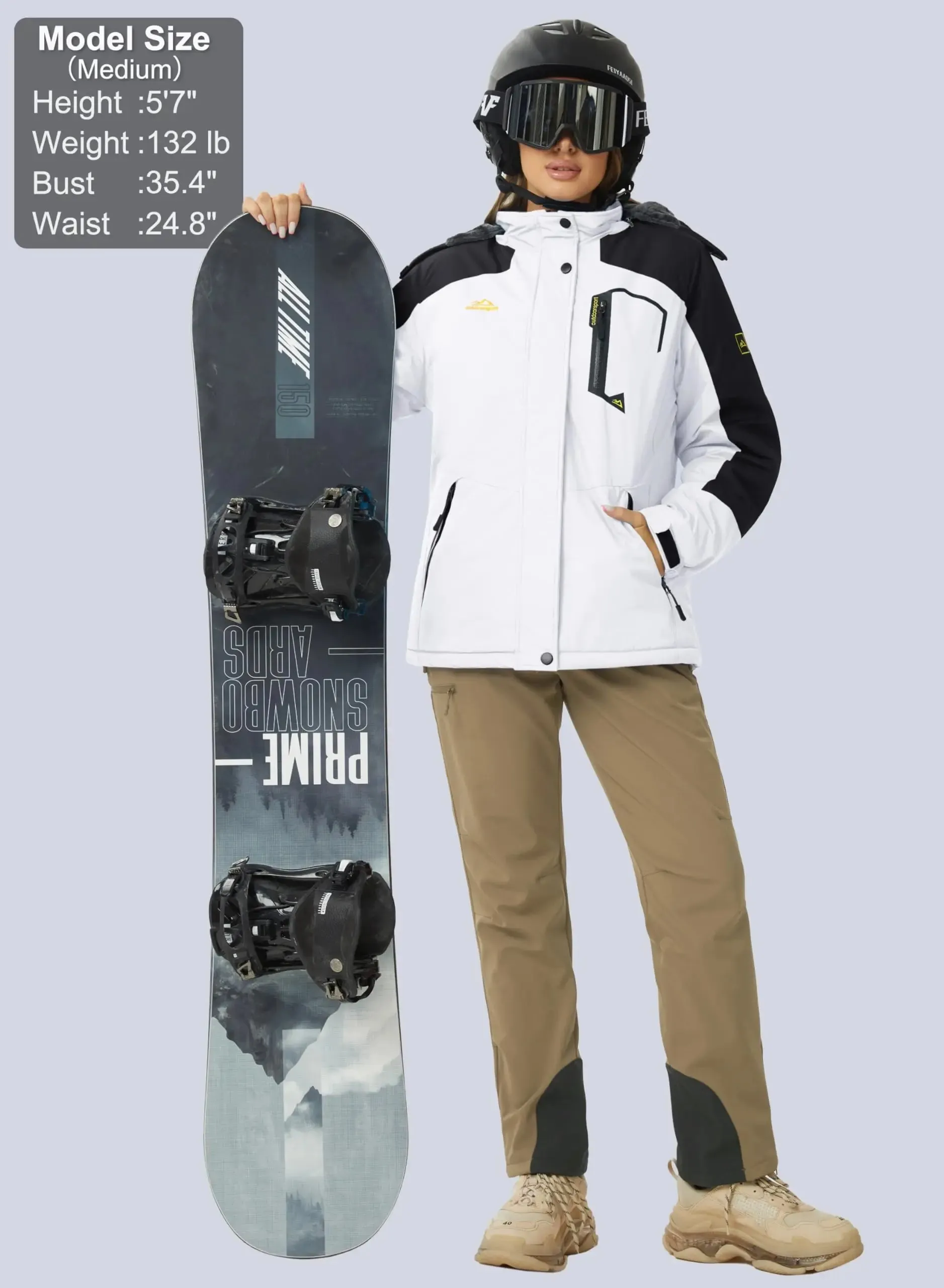 Women's Warm Waterproof Jacket
