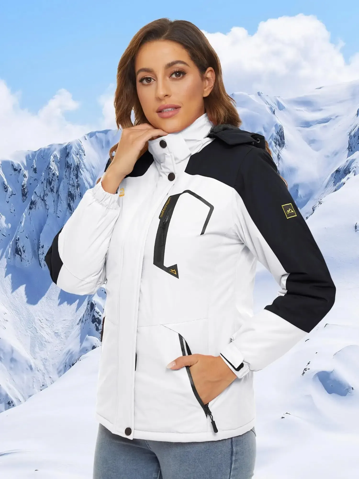 Women's Warm Waterproof Jacket