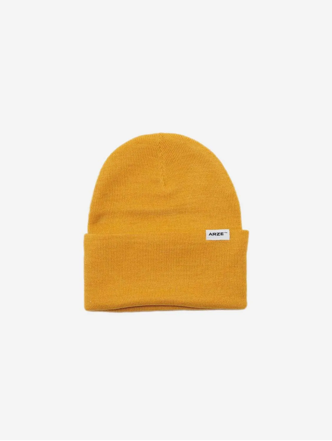 Wooly Vegan POLYANA® Fiber Beanie | Mustard