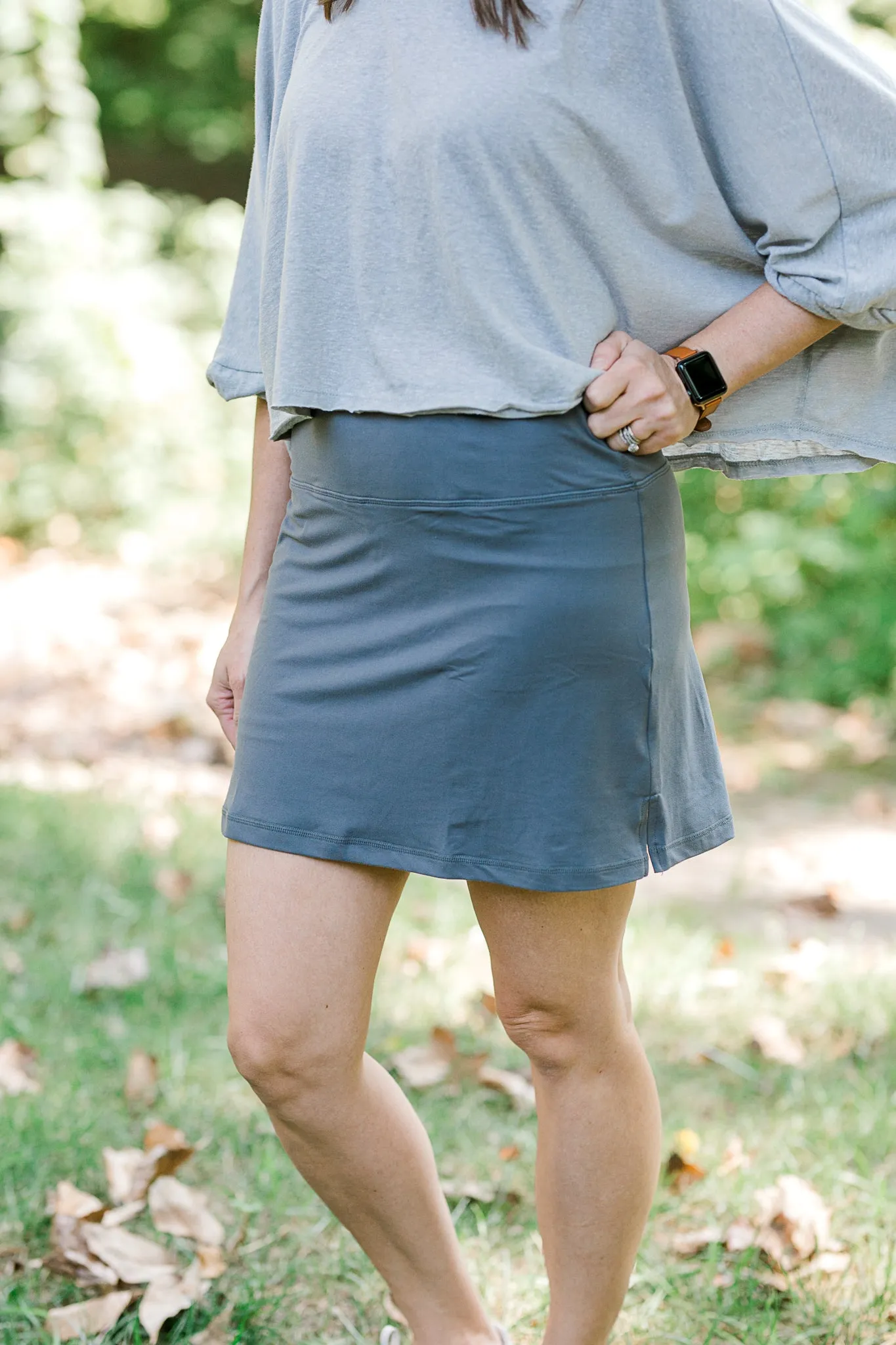 x Titanium Tennis Skirt