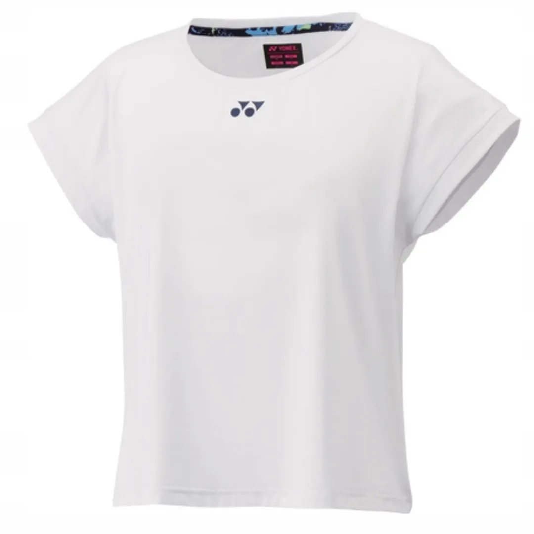 Yonex 2022 AO Tennis White Womens Crew Neck Shirt