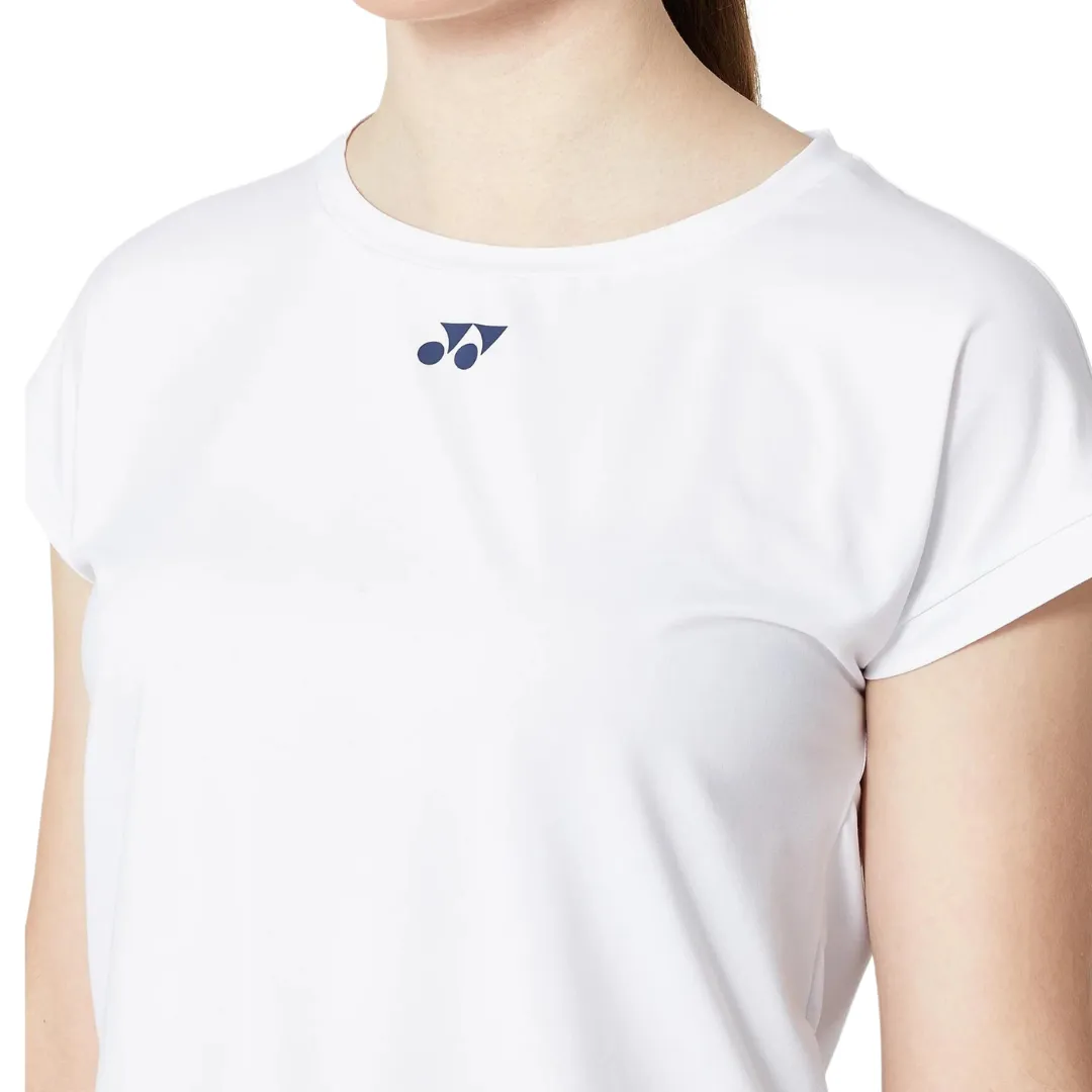 Yonex 2022 AO Tennis White Womens Crew Neck Shirt