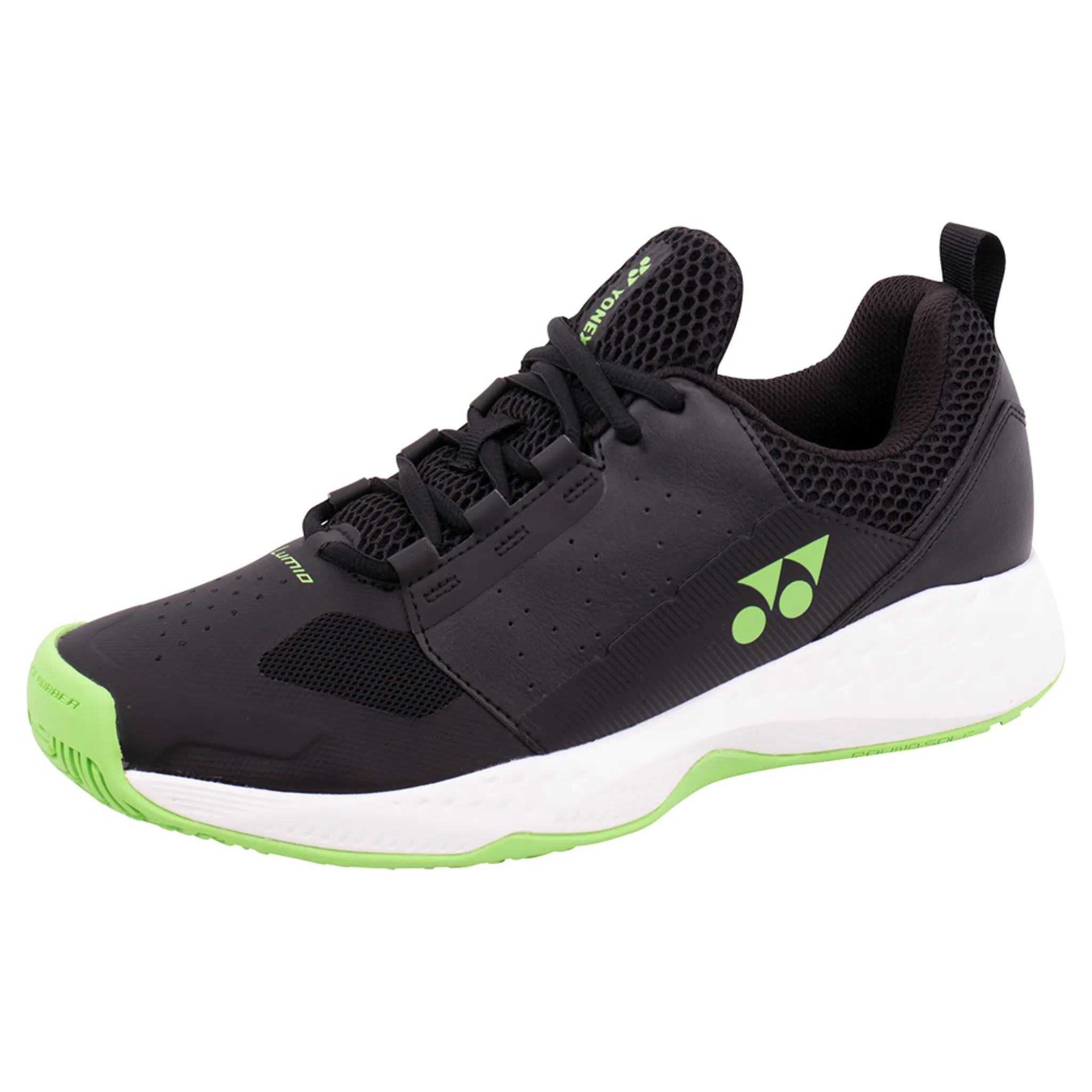 Yonex Mens Lumio 4 Tennis Shoes - Black/Lime Green