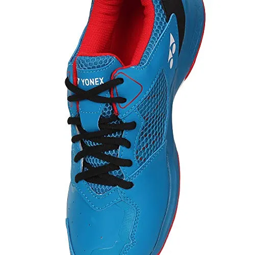 Yonex Professional Power Cushion Lumio 2.0 Tennis Shoes, Blue/Red - 8 UK