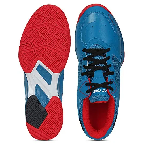 Yonex Professional Power Cushion Lumio 2.0 Tennis Shoes, Blue/Red - 8 UK