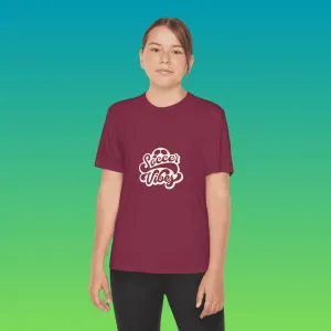 Youth Soccer Vibes Moisture-Wicking Tee