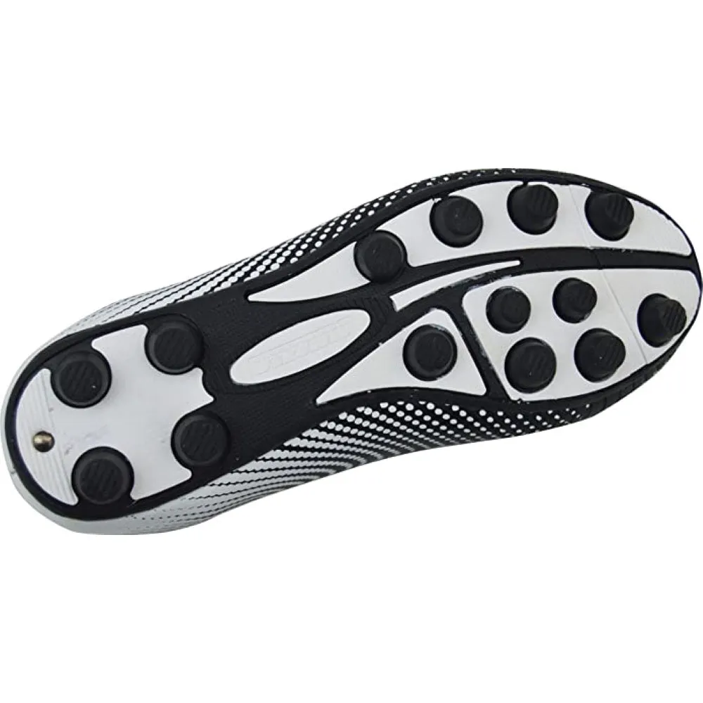Youth Stealth Firm Ground Soccer Shoes - Black/White