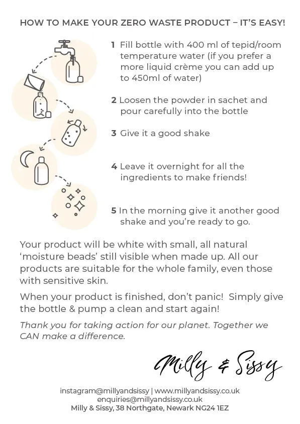 Zero Waste Honey and Almond Hand Wash Refill